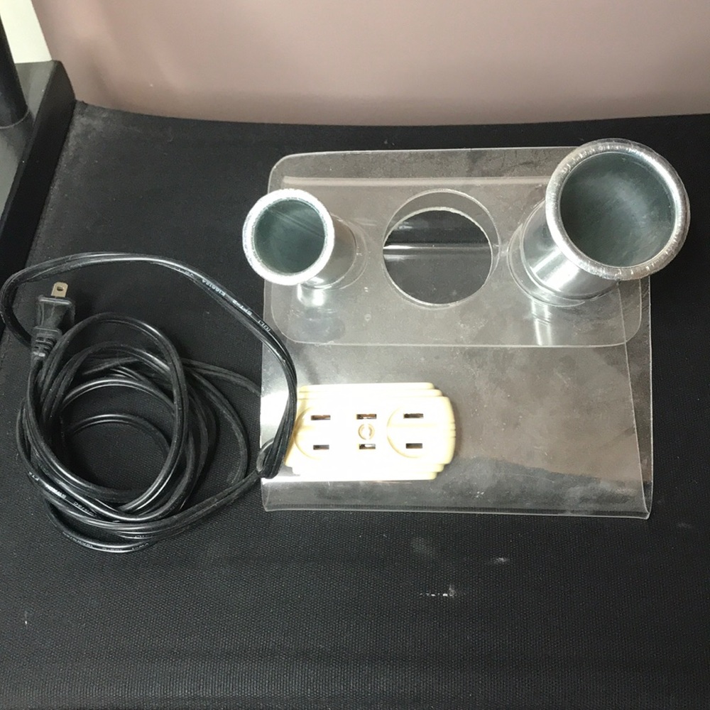 Hair styling station on the go!